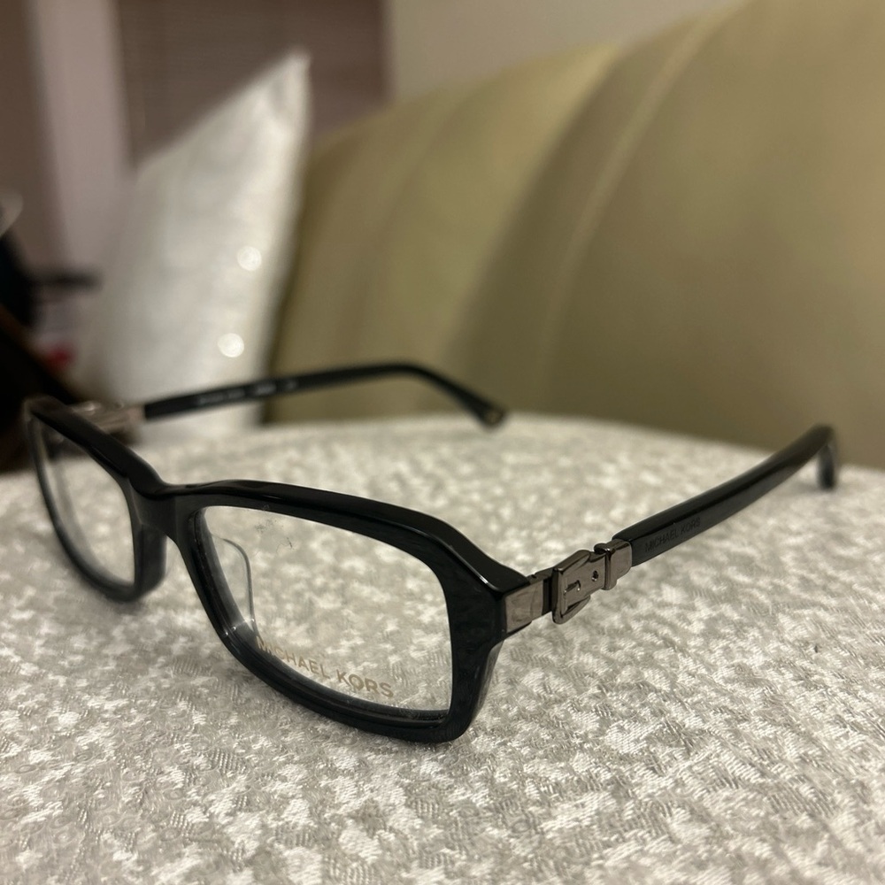 Michael Kors MK 868 001 50-17-135 Black Plastic Full Rim Eyeglasses Frame Y892 - Picture 7 of 10